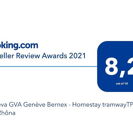 Geneva Bernex - Shared Appartement Roomate Homestay - Tramway 14 Tpg - Viarhona Exterior foto